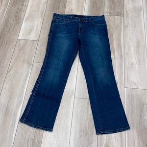 EUC Women’s Calvin Klein Jeans Size 32 / 14 Denim Lean Boot Bootcut